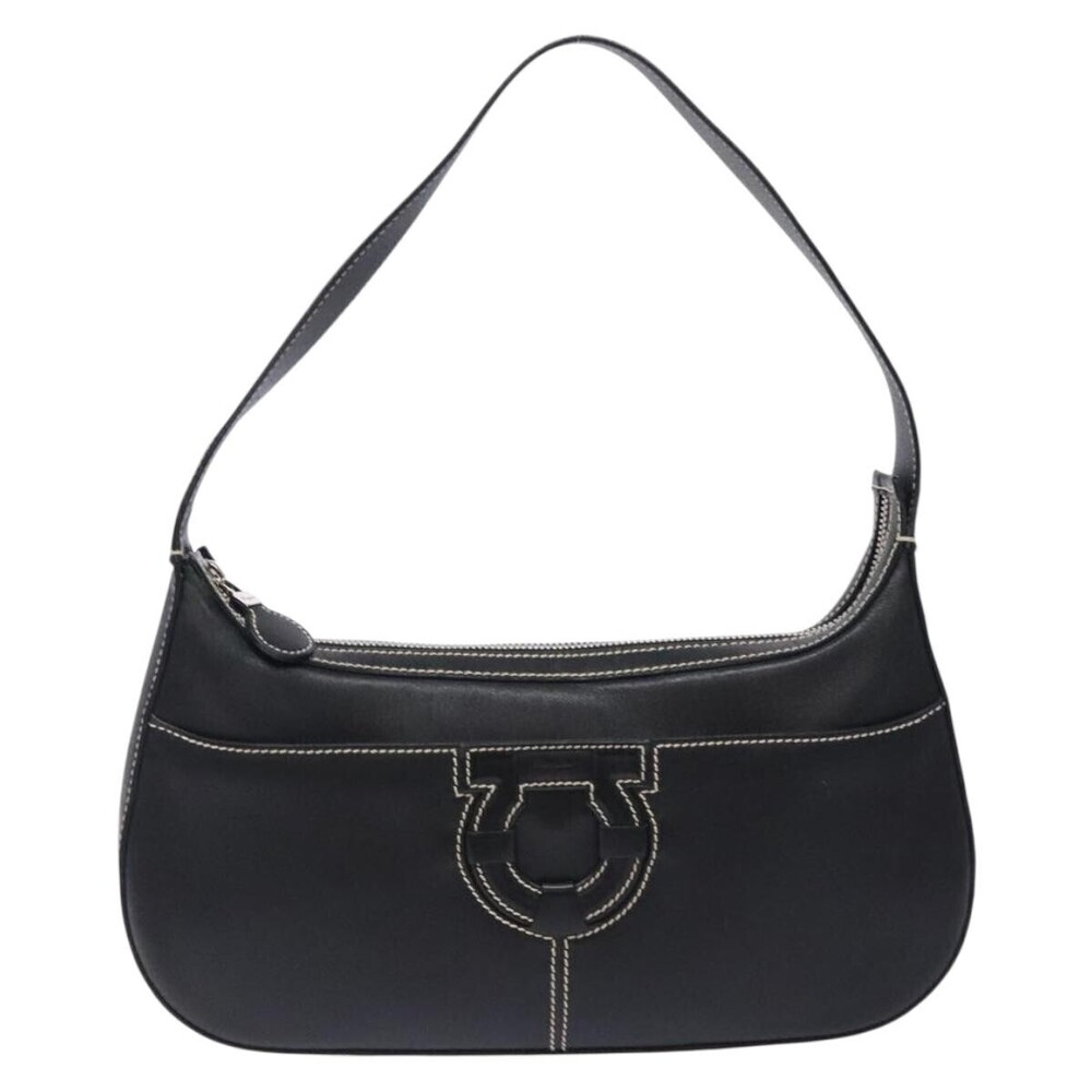 Salvatore Ferragamo Gancini Leather